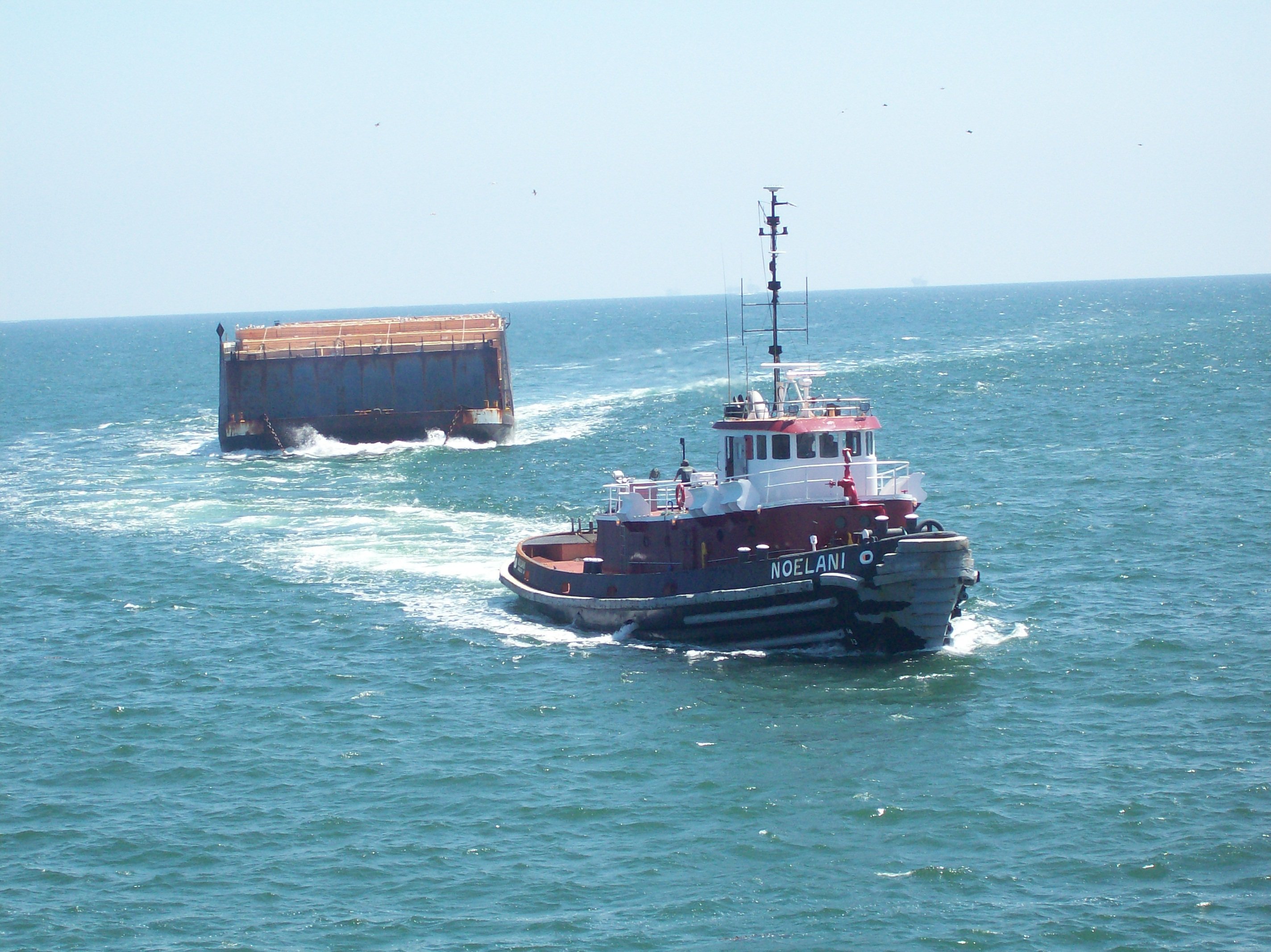 Sause Bros. Lumber Barge Towing